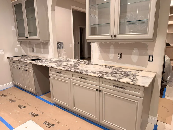 Kitchen counters and backsplash in Riverview
